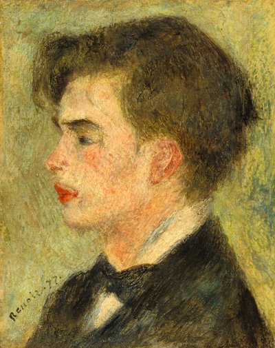 Portrait of Georges Riviere by Pierre Auguste Renoir